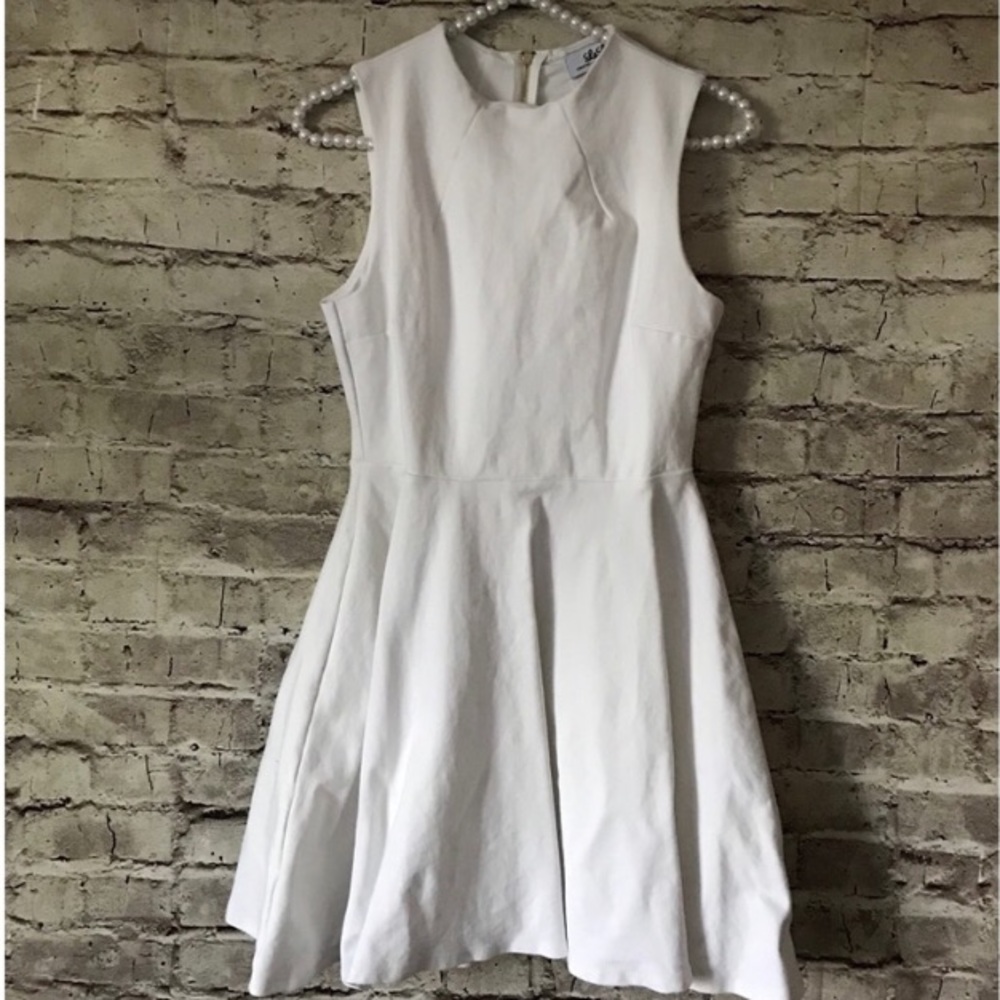 Lulus white skater dress